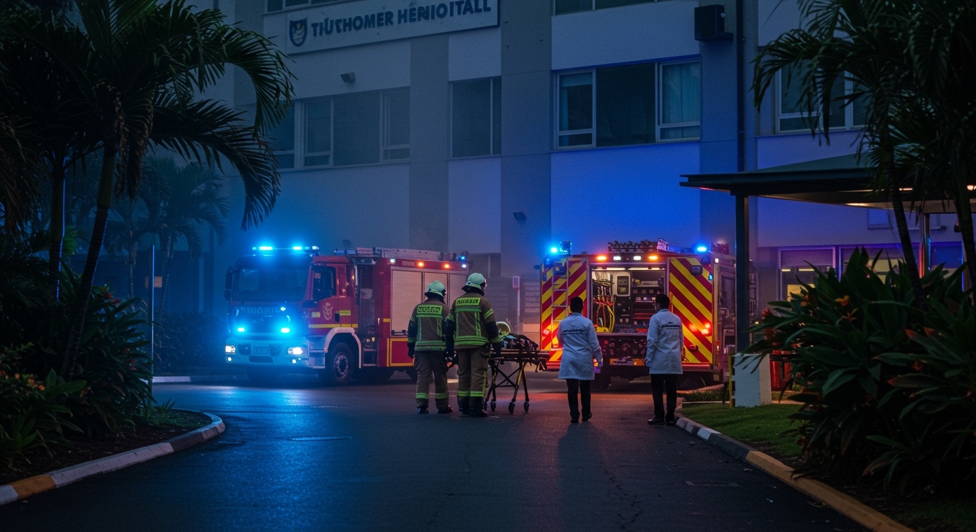 Saint-Denis : incendie au CHU Nord, mamans et bébés évacués dans la panique
